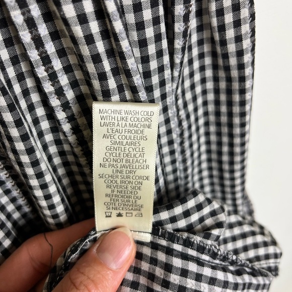 Max Studio Gingham Puff Sleeve Midi Dress | Cottagecore Prairie - Picture 9 of 12